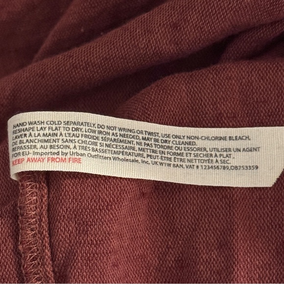 FP Movement by Free People Terracotta Wrap Blouse - Picture 12 of 13